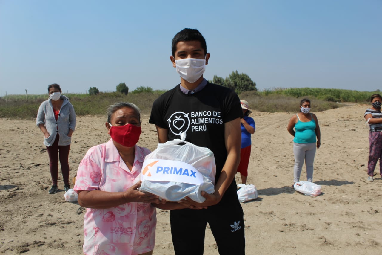 Primax y Bonus llevaron alimento a más 20 mil familias en condición vulnerable