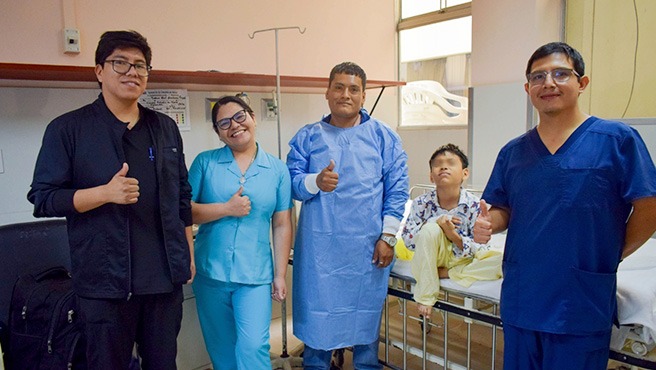 Minsa: médicos del INSN Breña logran hazaña al extraer aguja cerca del pulmón de un niño de 6 años