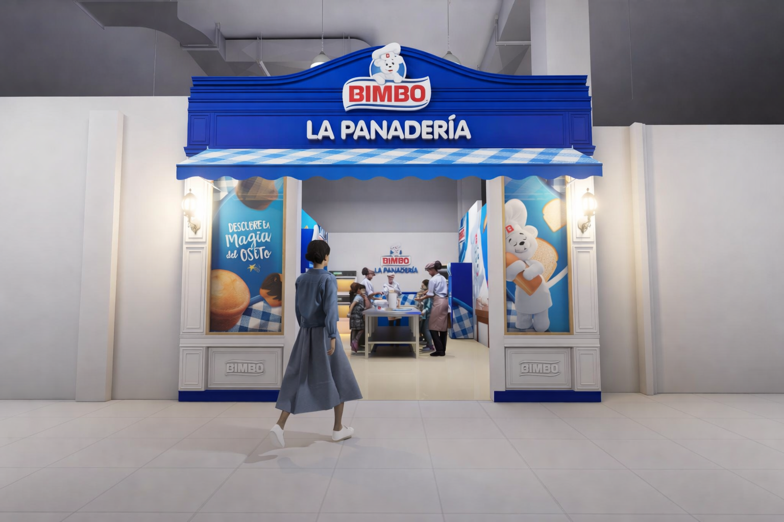 Bimbo inaugura panadería interactiva para niños y familias