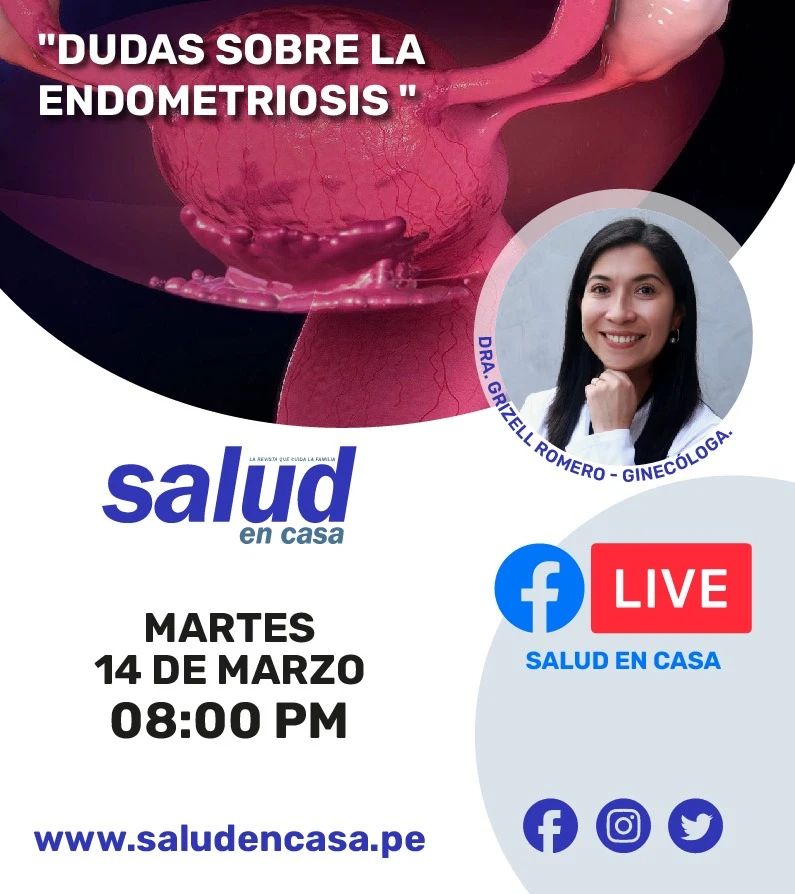 Sepa mas sobre la endometriosis, dolor incapacitante que afecta al 10 % de mujeres peruanas, en una importante transmisión 