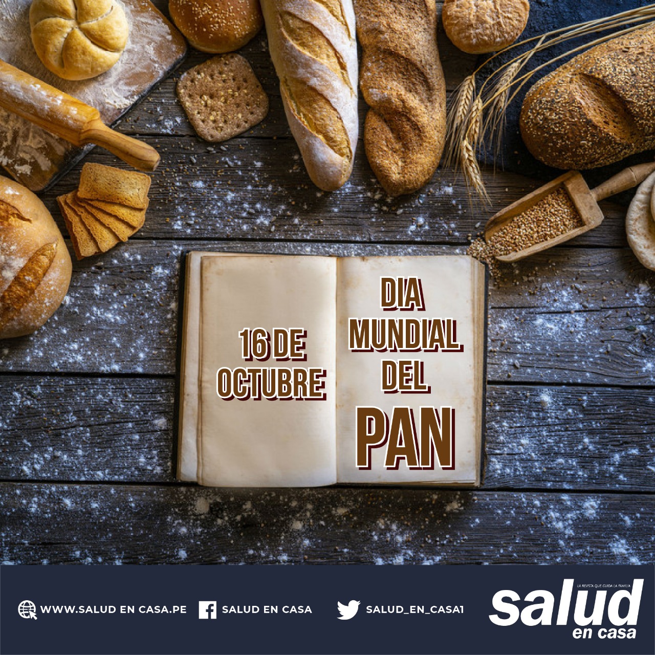 Día mundial del Pan : No hay que restringir el pan de nuestra dieta diaria
