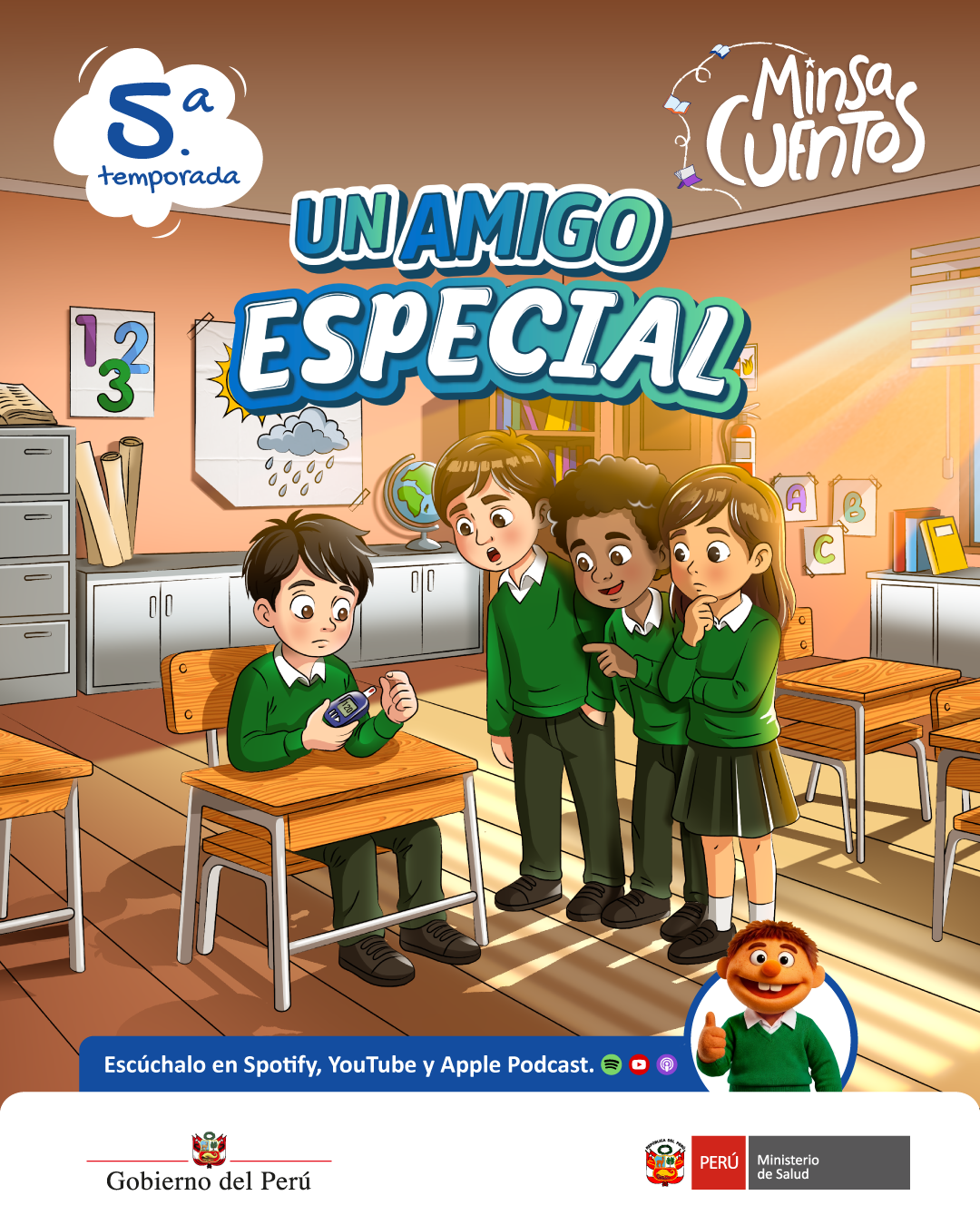 Un Amigo Especial: Nuevo capítulo del Minsa Cuentos para hablar sobre la diabetes