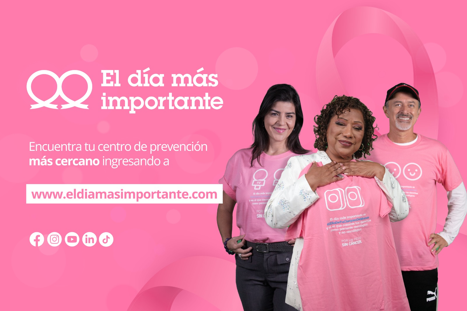 Día Mundial Contra el Cáncer de Mama: Conoce a la campaña más grande en la historia del Perú