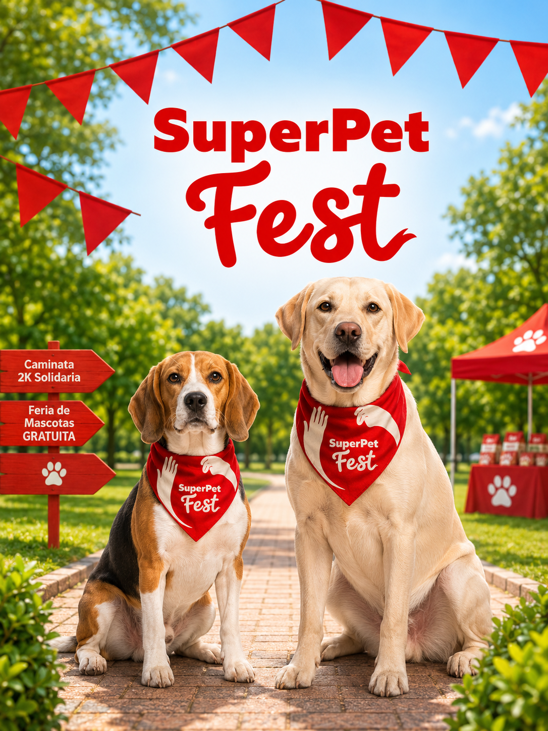 SuperPet presenta el SuperPet Fest: la primera gran caminata familiar que convertirá cada inscripción en alimento para mascotas rescatadas