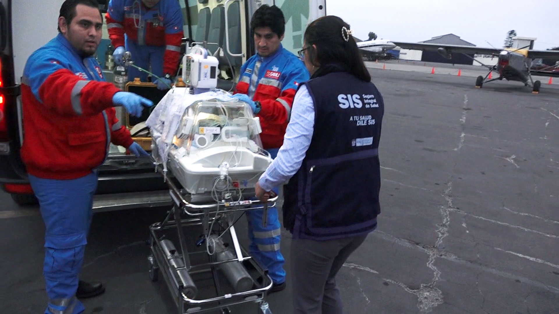 SIS: 90 recién nacidos en estado crítico fueron trasladados vía aérea a hospitales de alta complejidad