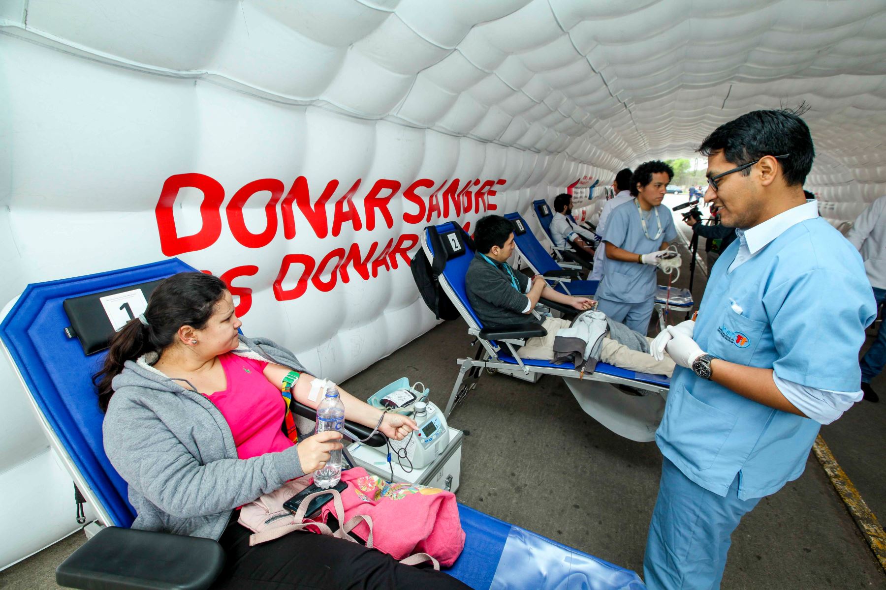 San Borja cuenta con el primer centro de donación voluntaria de sangreSan Borja cuenta con el primer centro de donación voluntaria de sangre