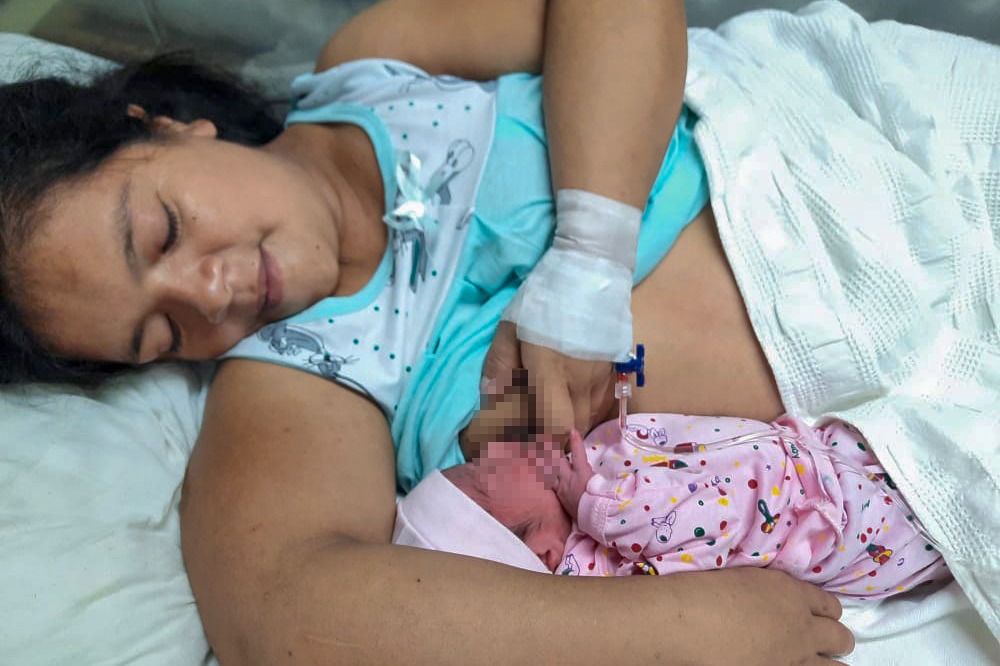 Nació la primera bebé a bordo de la PIAS Putumayo I en Loreto