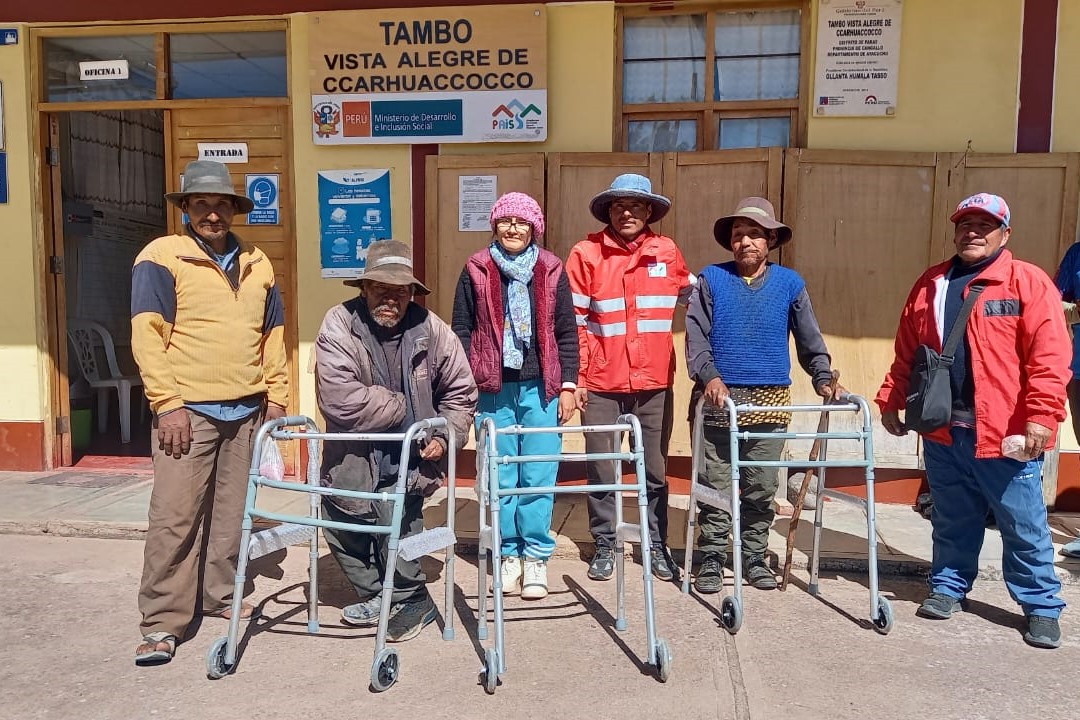Más de 1000 personas con discapacidad de centros poblados de Piura y La Libertad se atienden en Tambos del Midis