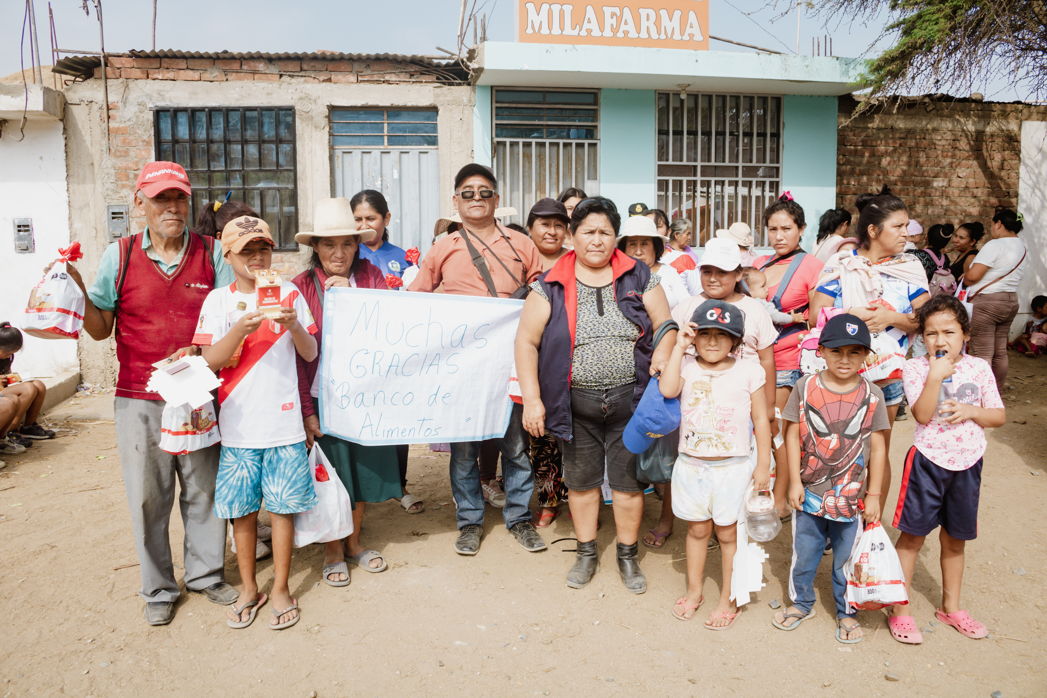 Save the Children y Banco de Alimentos Perú entregan más de 11 toneladas de alimentos a las zonas afectadas por lluvias e inundaciones en La Libertad, Lambayeque y Lima