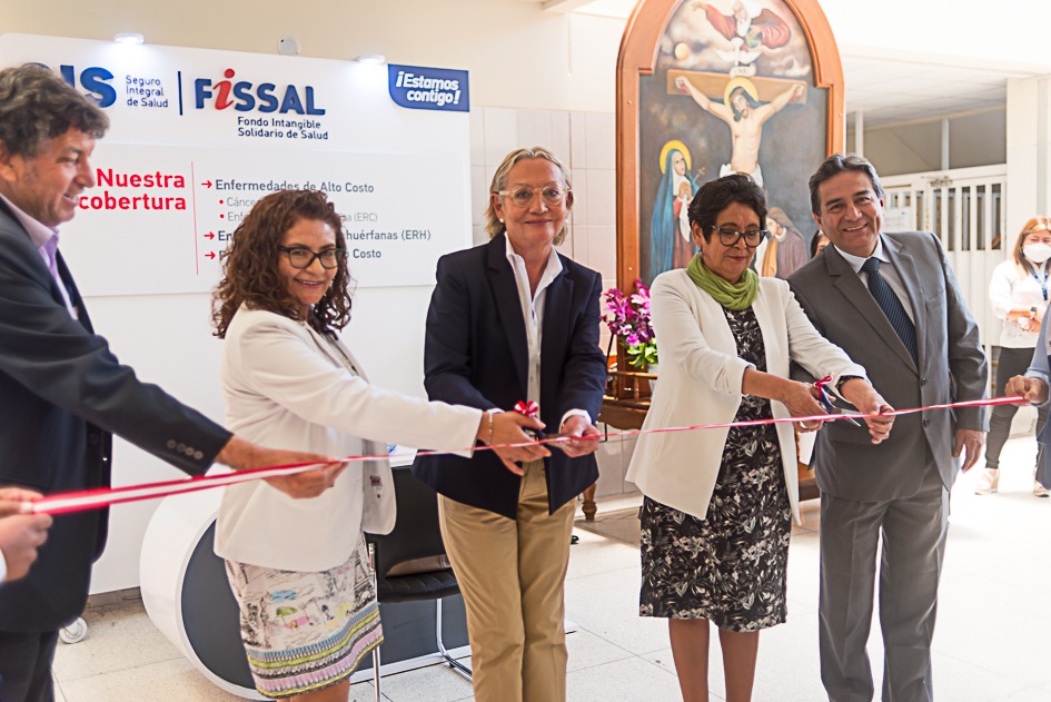 Fissal inauguró módulo de atención en la región Arequipa para brindar acompañamiento y consejería a asegurados SIS