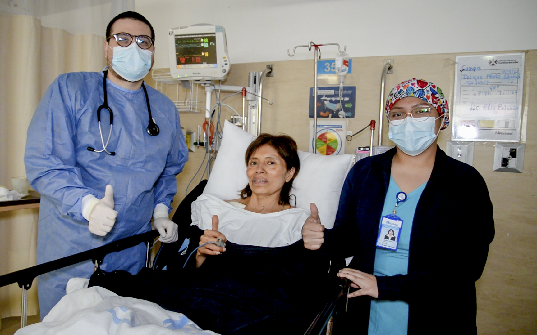 Volver a latir: INCOR de EsSalud realiza procedimiento que salvó el corazón de María sin necesidad de una cuarta cirugía