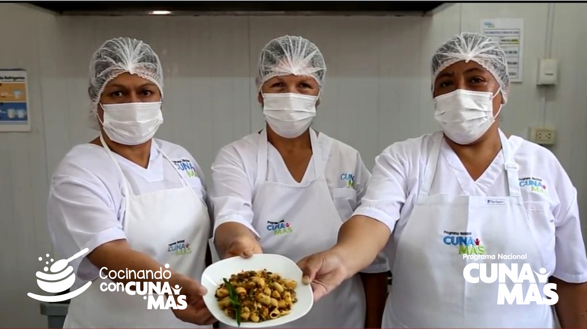 Cuna Más presenta la receta de fideos coditos con mix de menudencias y sangrecita que contribuirá a prevenir la desnutrición en la primera infancia