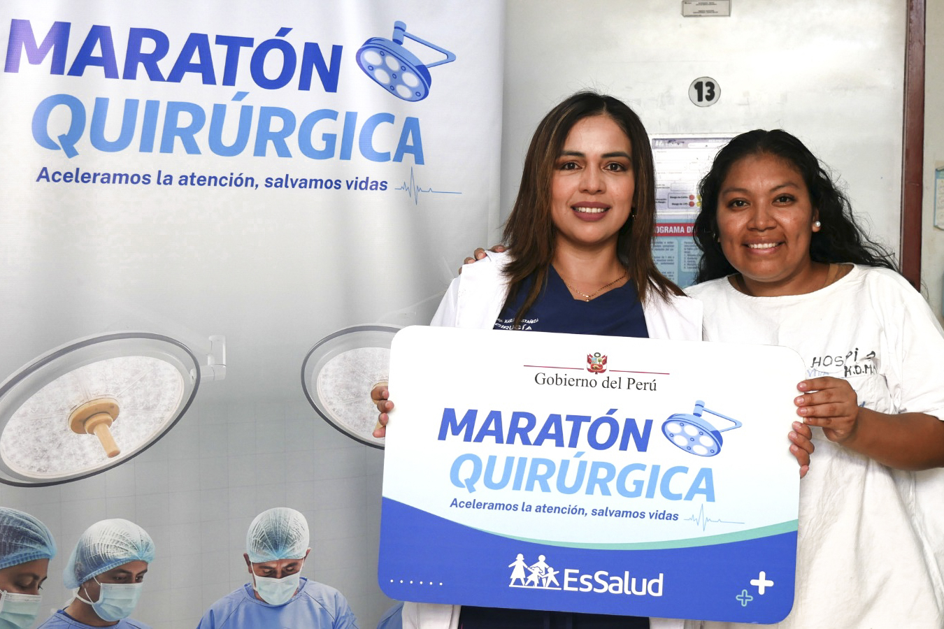 Madre supera severa pancreatitis y volverá a jugar vóley con su hija gracias a exitosa cirugía en hospital de EsSalud