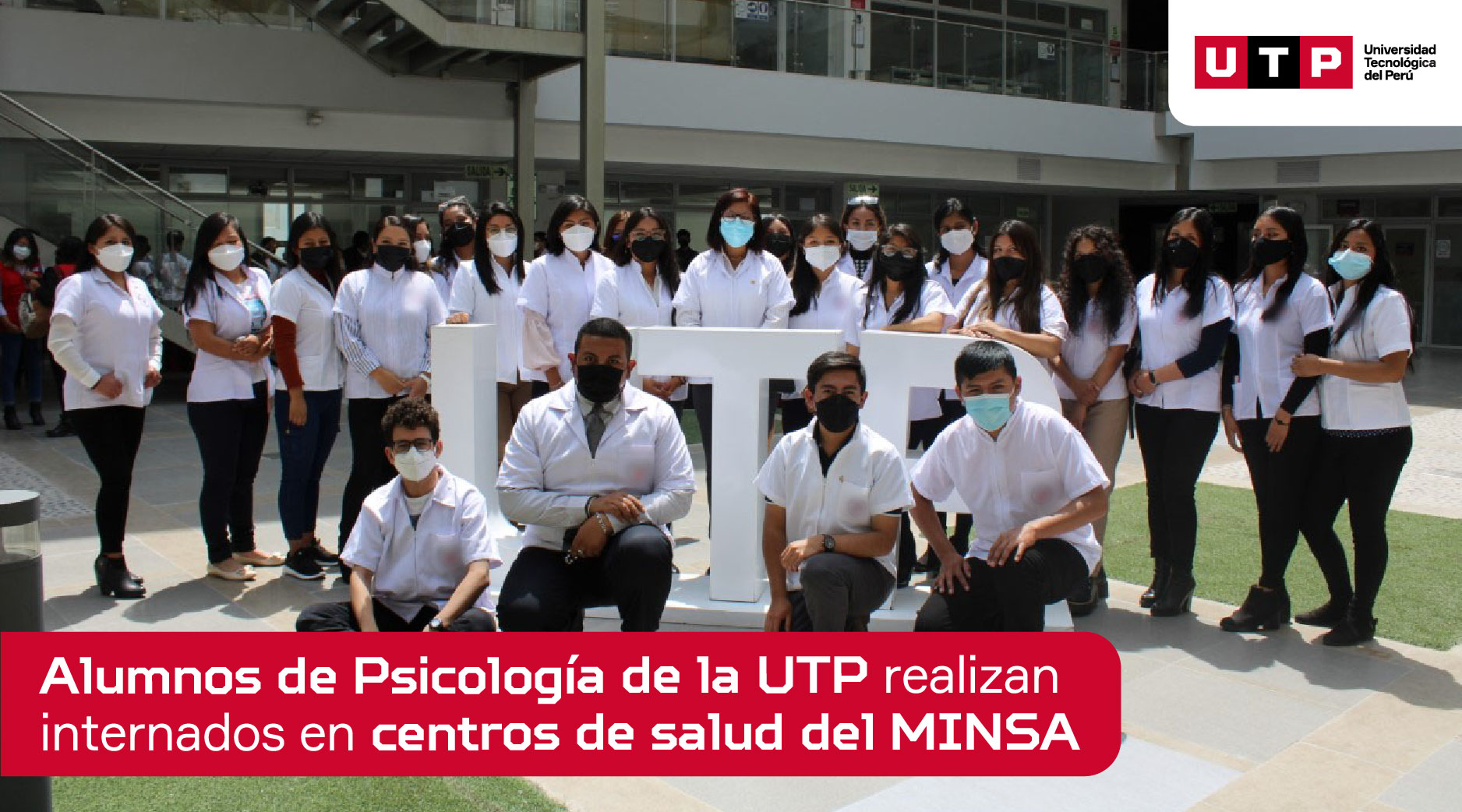Alumnos de Psicología de la UTP realizan internados en centros de salud del MINSA