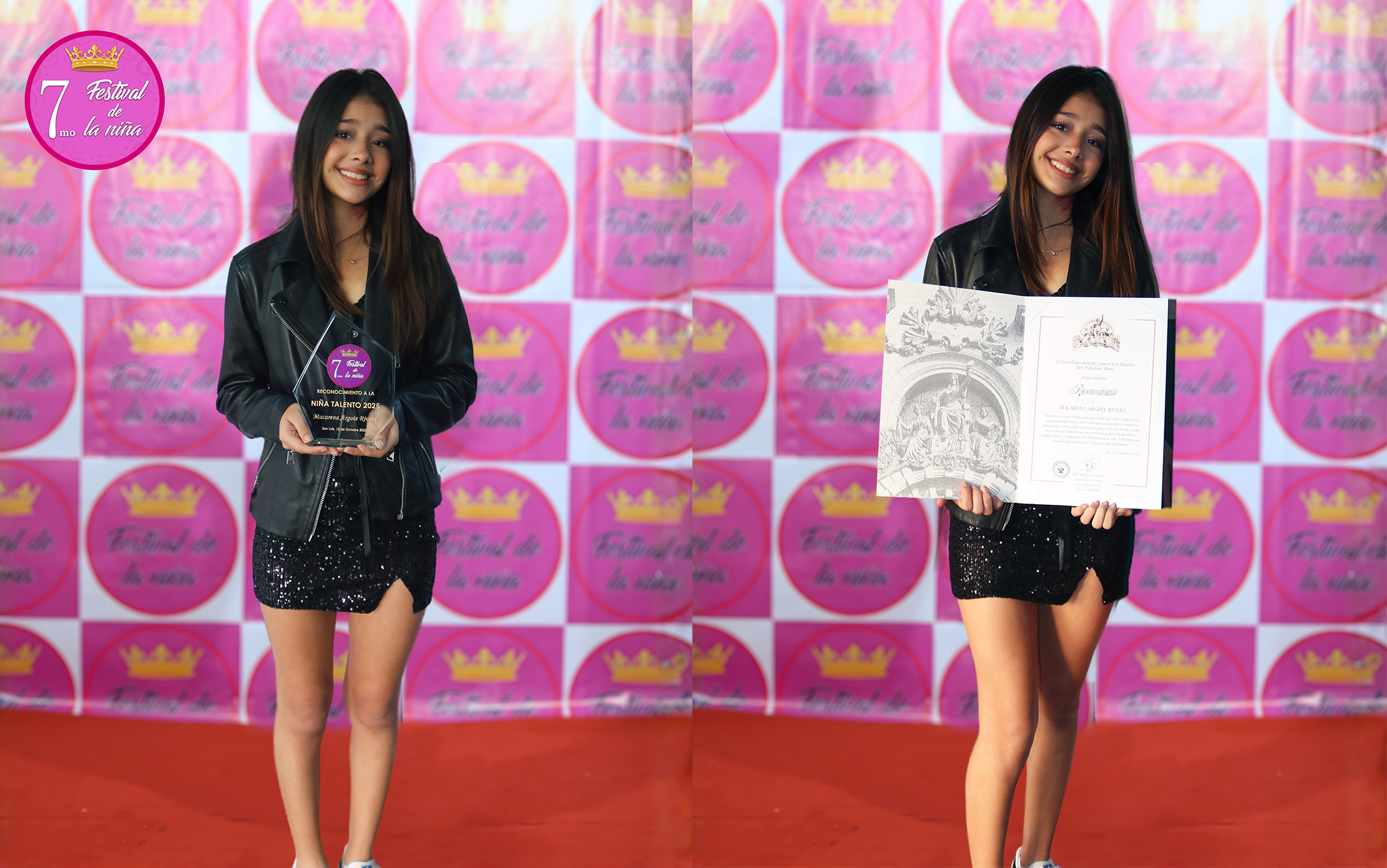 “ANGELITA” DE AL FONDO HAY SITIO RECIBE PREMIO COMO “NIÑA TALENTO 2025”