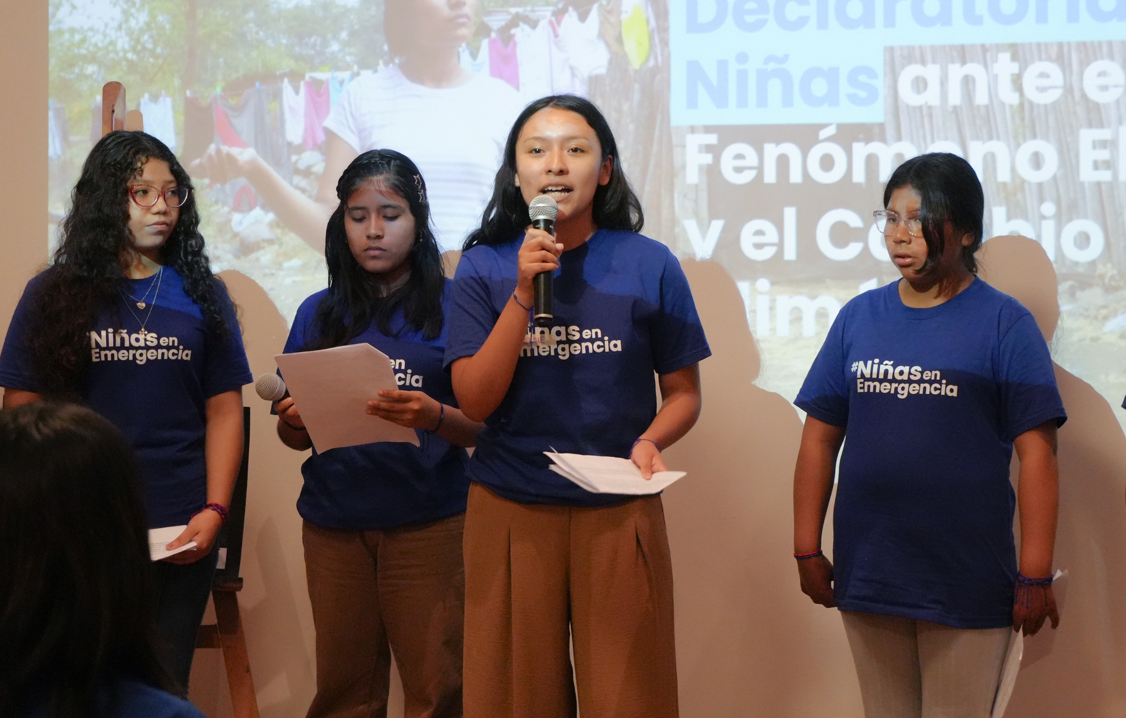 Fenómeno El Niño: Niñas exponen ante autoridades sus demandas por protección en la emergencia