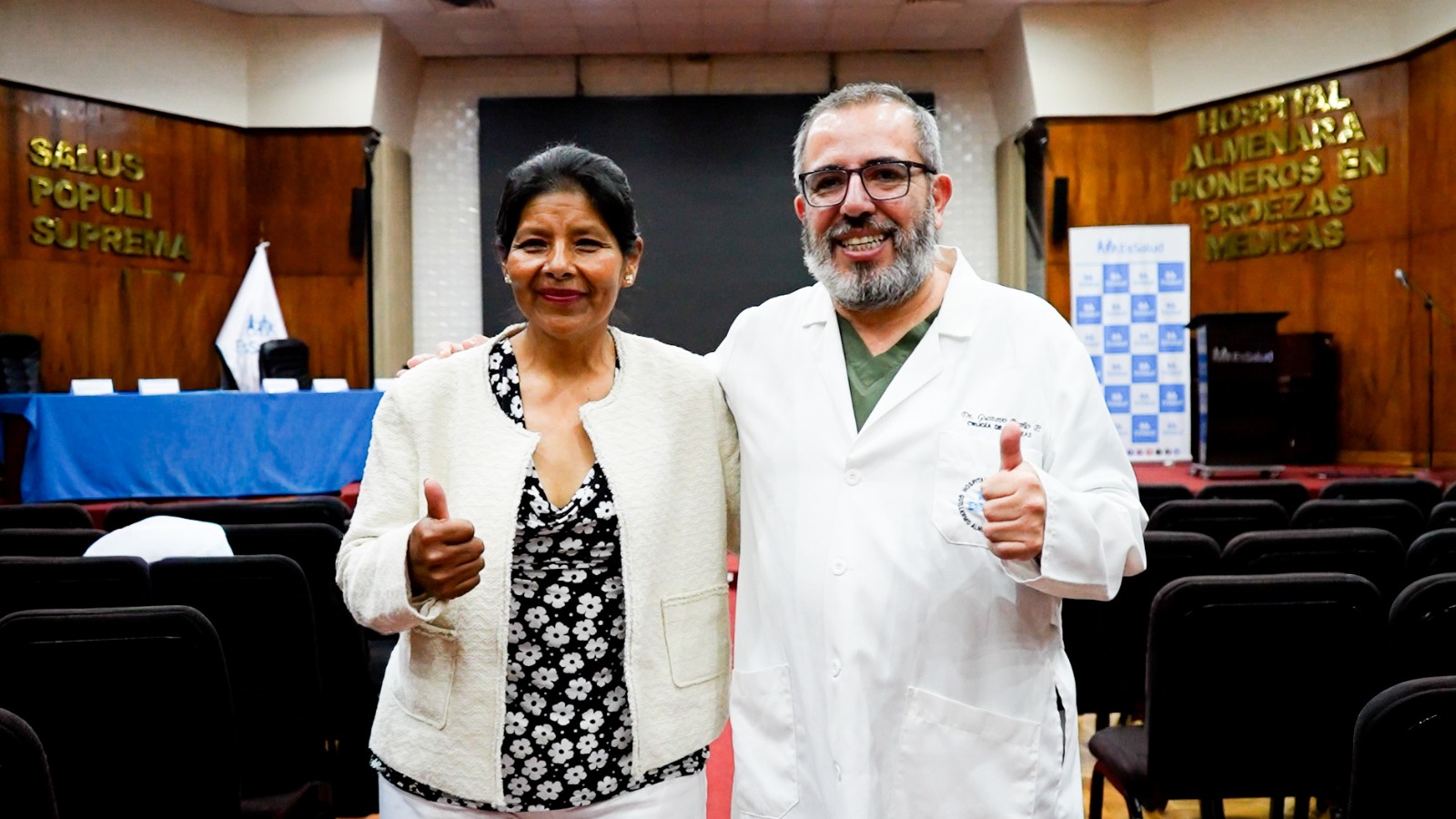 Especialistas de EsSalud salvan a paciente con cáncer de páncreas que había sido desahuciada