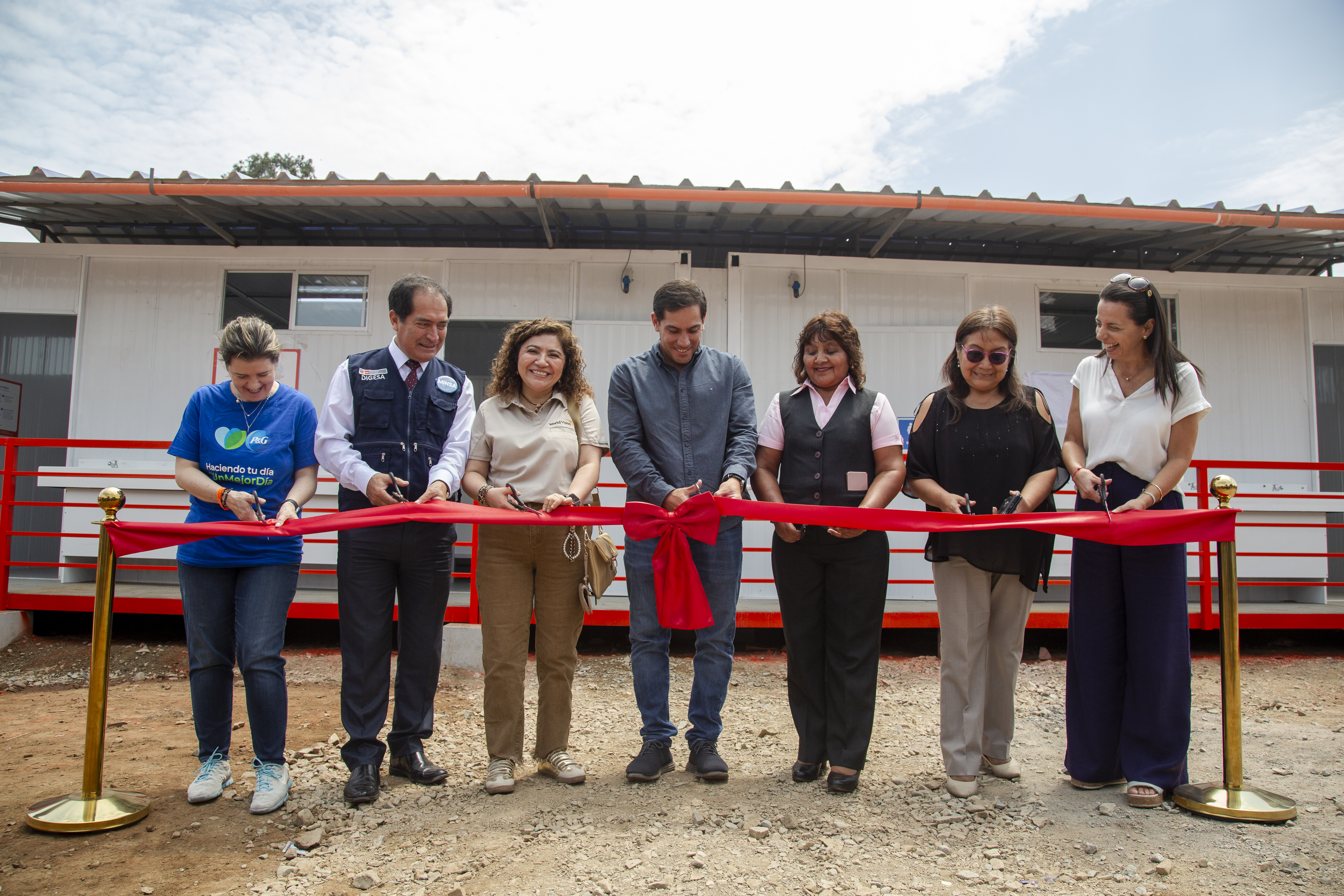 P&G, World Vision Perú y United Way Perú mejoran el acceso al agua y al saneamiento en beneficio de los niños de Lurín