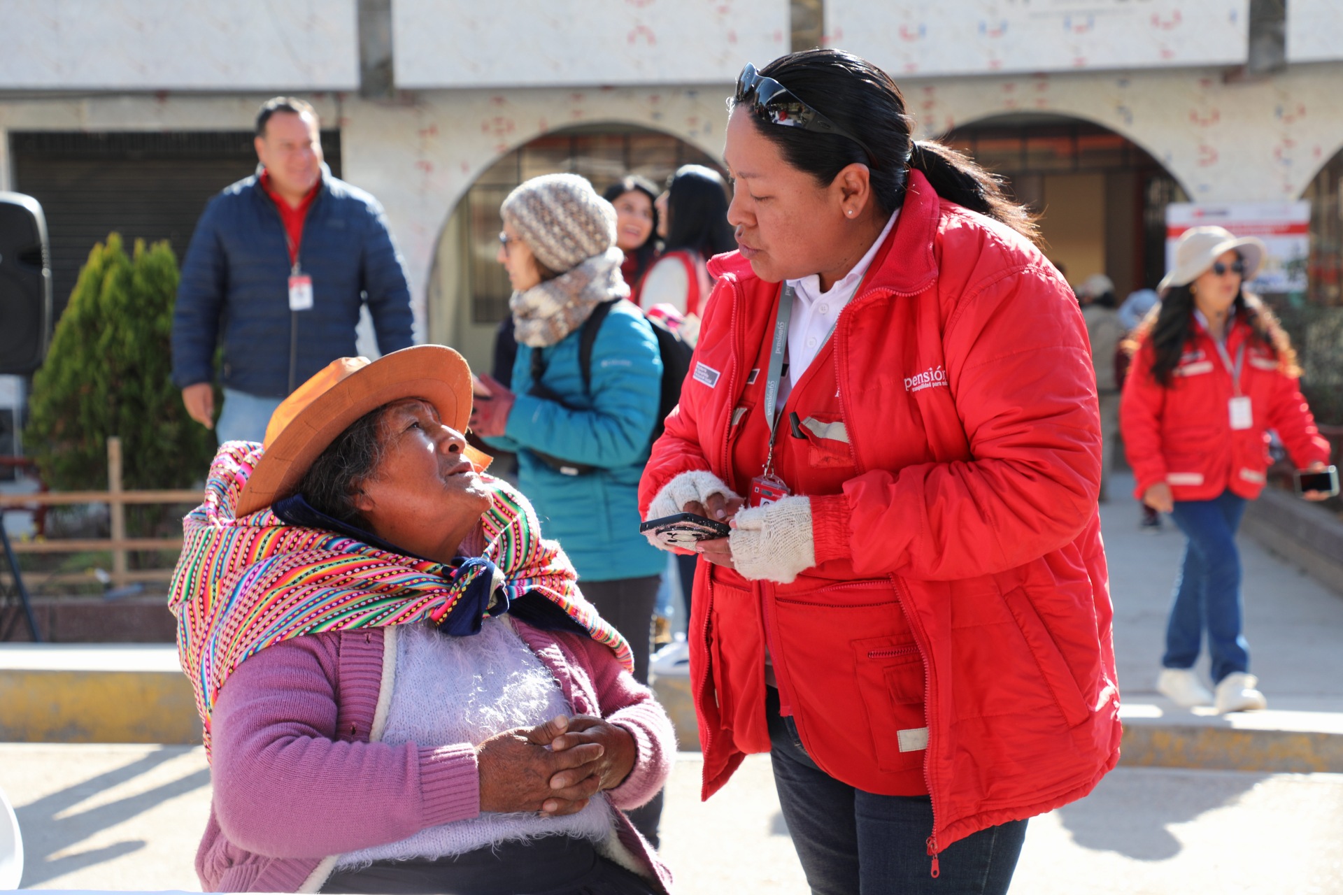 Cerca de 1700 adultos mayores de Junín cobran anticipadamente Pensión 65 tras la emergencia por sismo