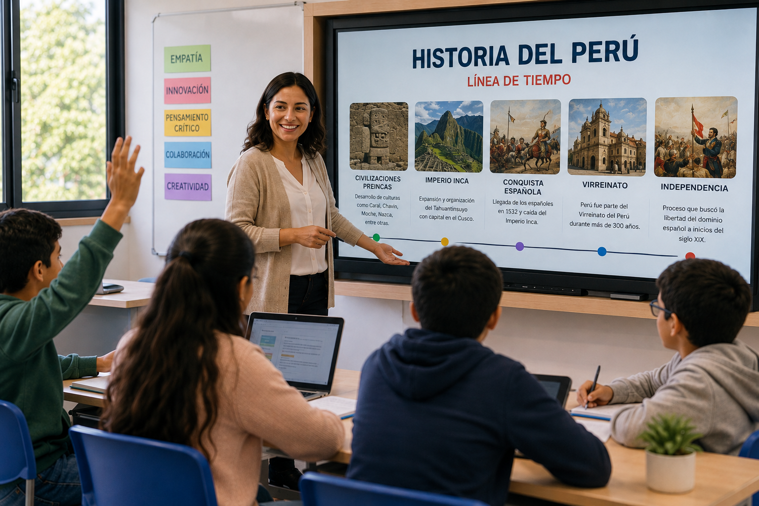 Día del Maestro: las cinco competencias que hoy necesita un docente para formar a las nuevas generaciones .