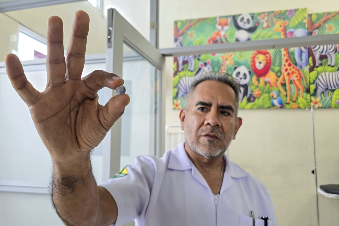 Médicos del Hospital Sabogal de EsSalud extraen pila de reloj alojada en intestino de niña de 6 años