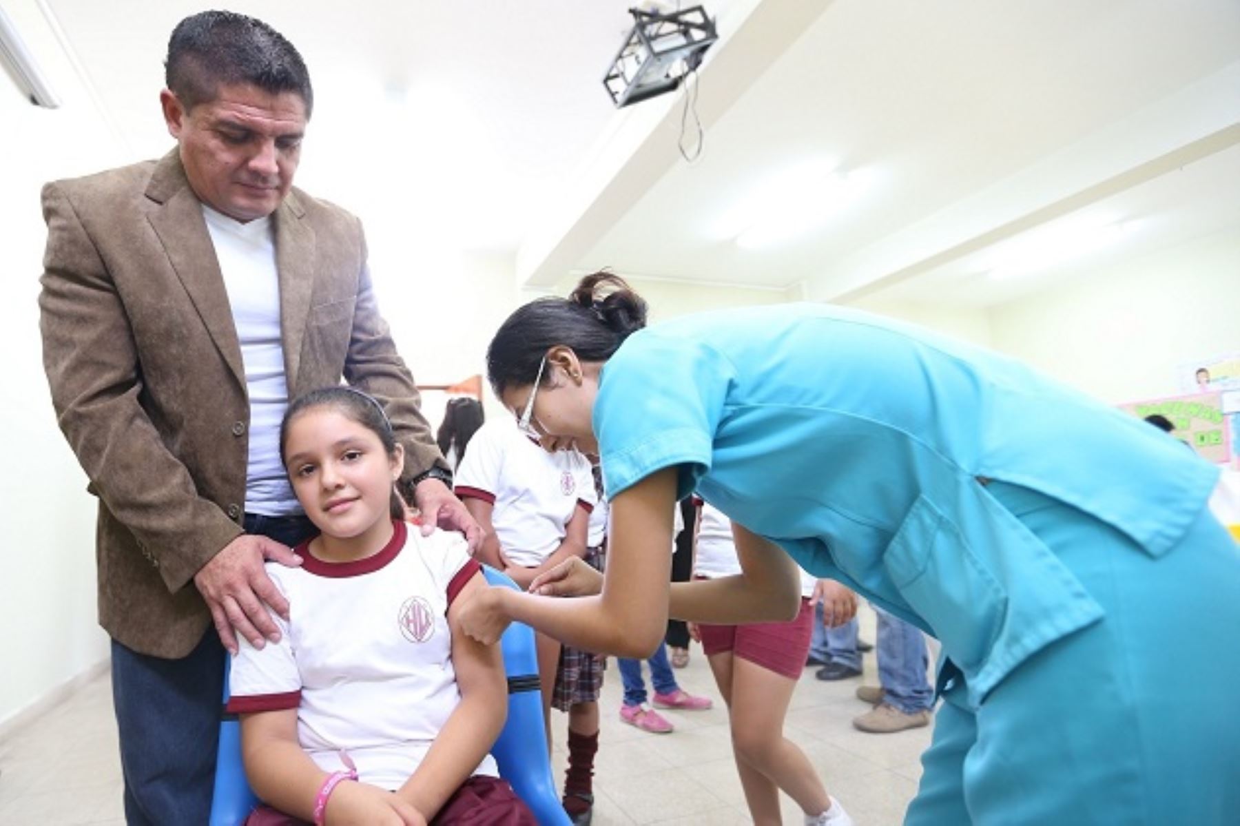 Minsa: más de 160 mil niñas fueron vacunadas contra el Virus del Papiloma Humano