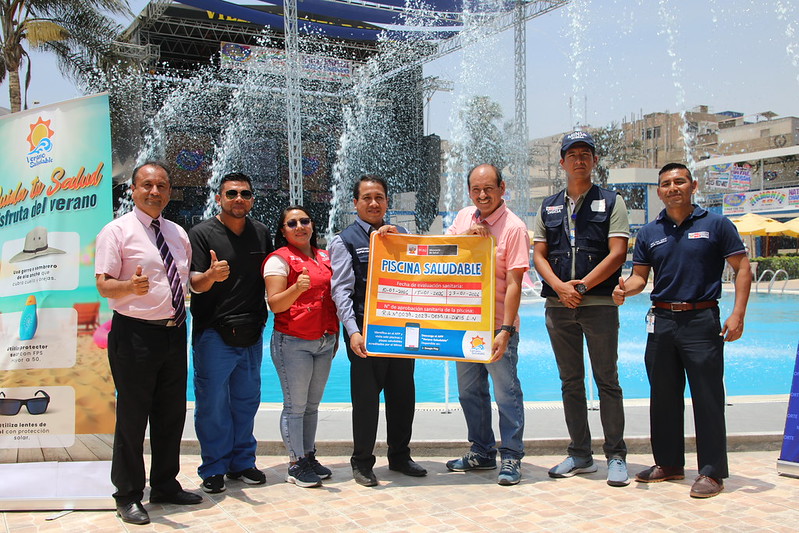 Ministerio de Salud lanza campaña “Piscinas Saludables” en Lima Norte para proteger la salud de los usuarios durante el verano