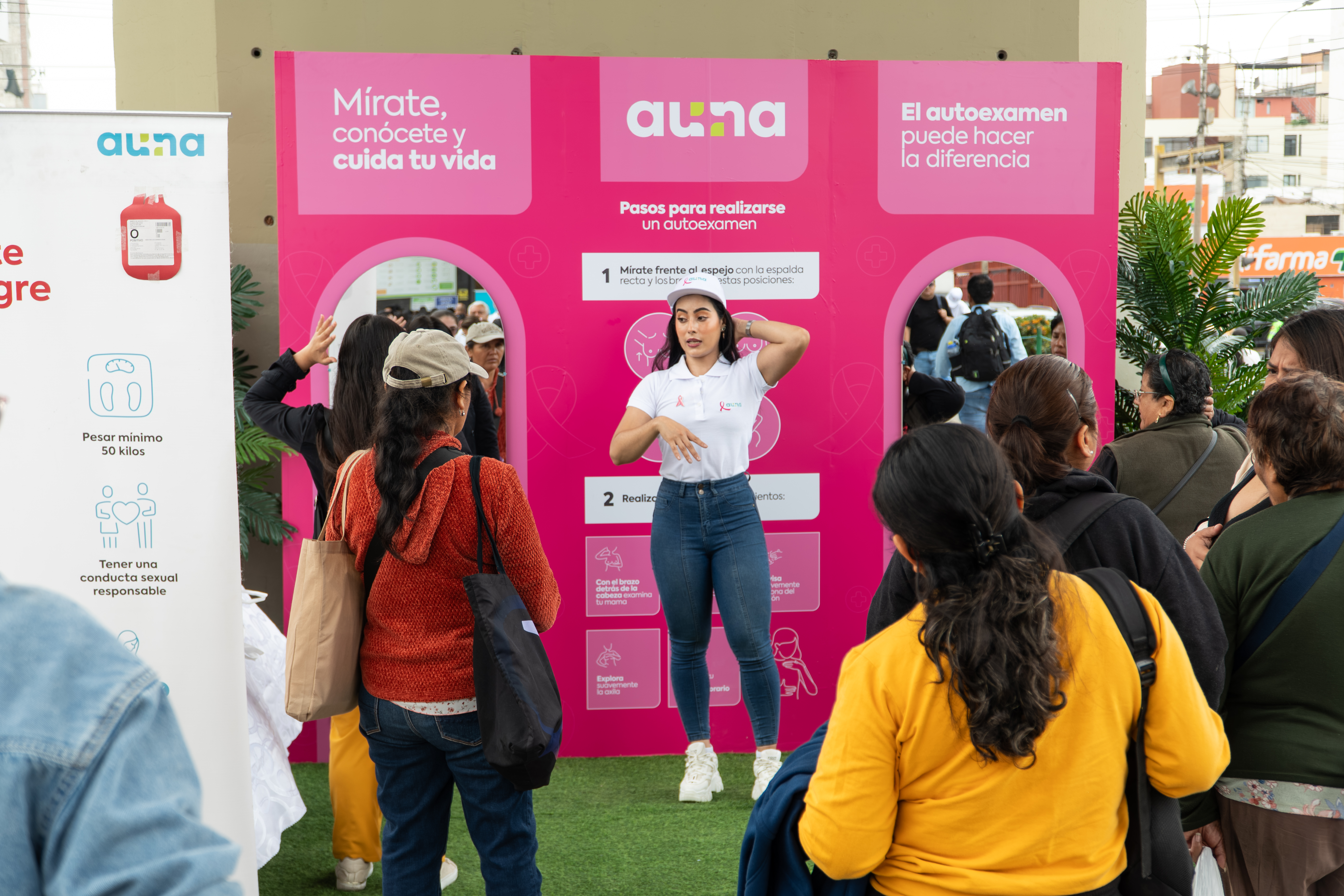 Jornada de prevención de cáncer de mama llegó a más de 8 mil mujeres en Perú