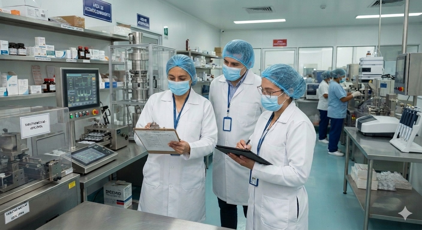 Digemid fortalece control sanitario internacional con 19 nuevas inspecciones a laboratorios farmacéuticos que abastecen al Perú