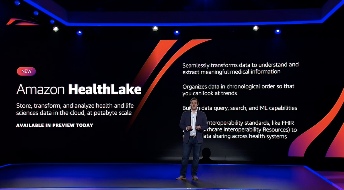 AWS anuncia Amazon HealthLake