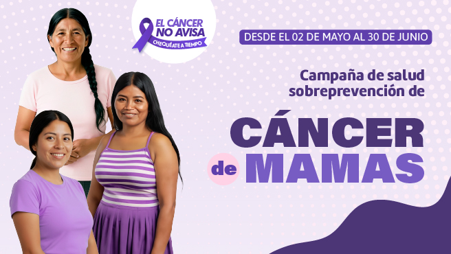 Hospital Nacional Dos de Mayo realiza campaña preventiva de cáncer de mama