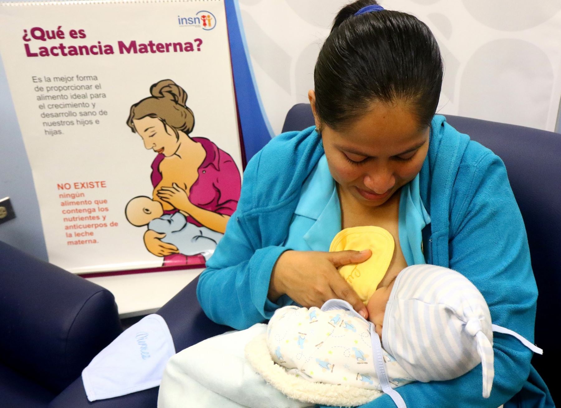 68.4% de los bebés reciben lactancia materna exclusiva en el Perú