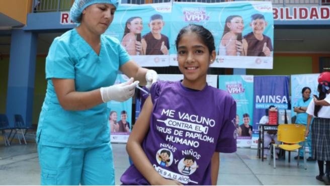SEMANA DE VACUNACIÓN DE LAS AMÉRICAS: 43% DE NIÑOS, NIÑAS Y ADOLESCENTES YA HAN RECIBIDO LA VACUNA CONTRA EL VPH