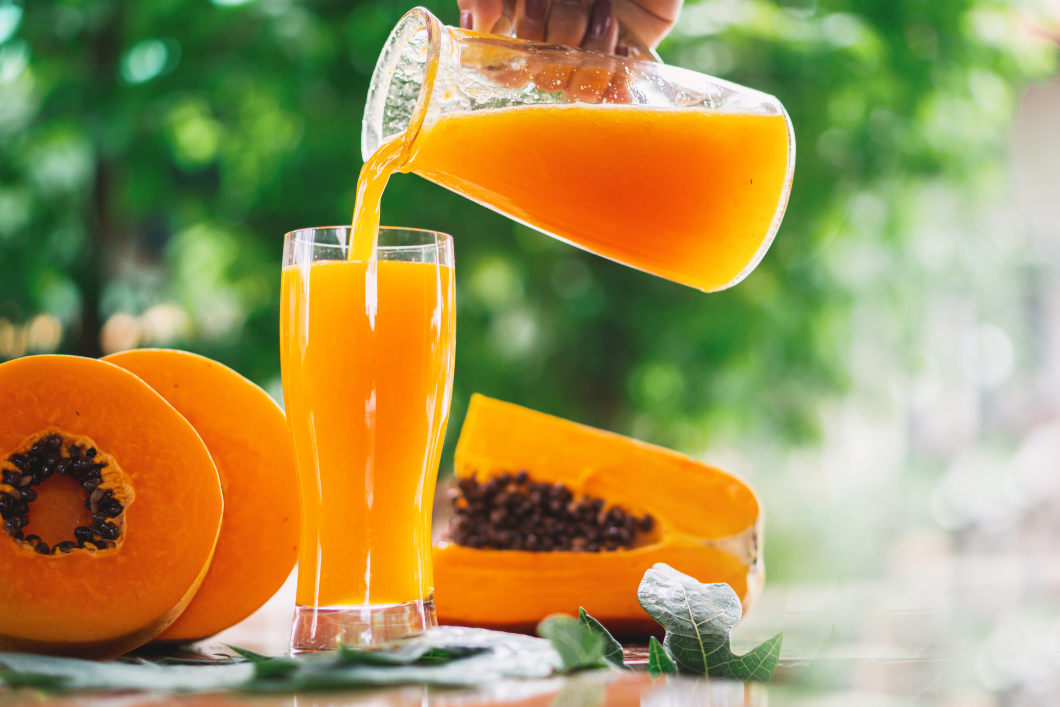 ¿SERÁ BUENO TOMAR JUGO DE PAPAYA?