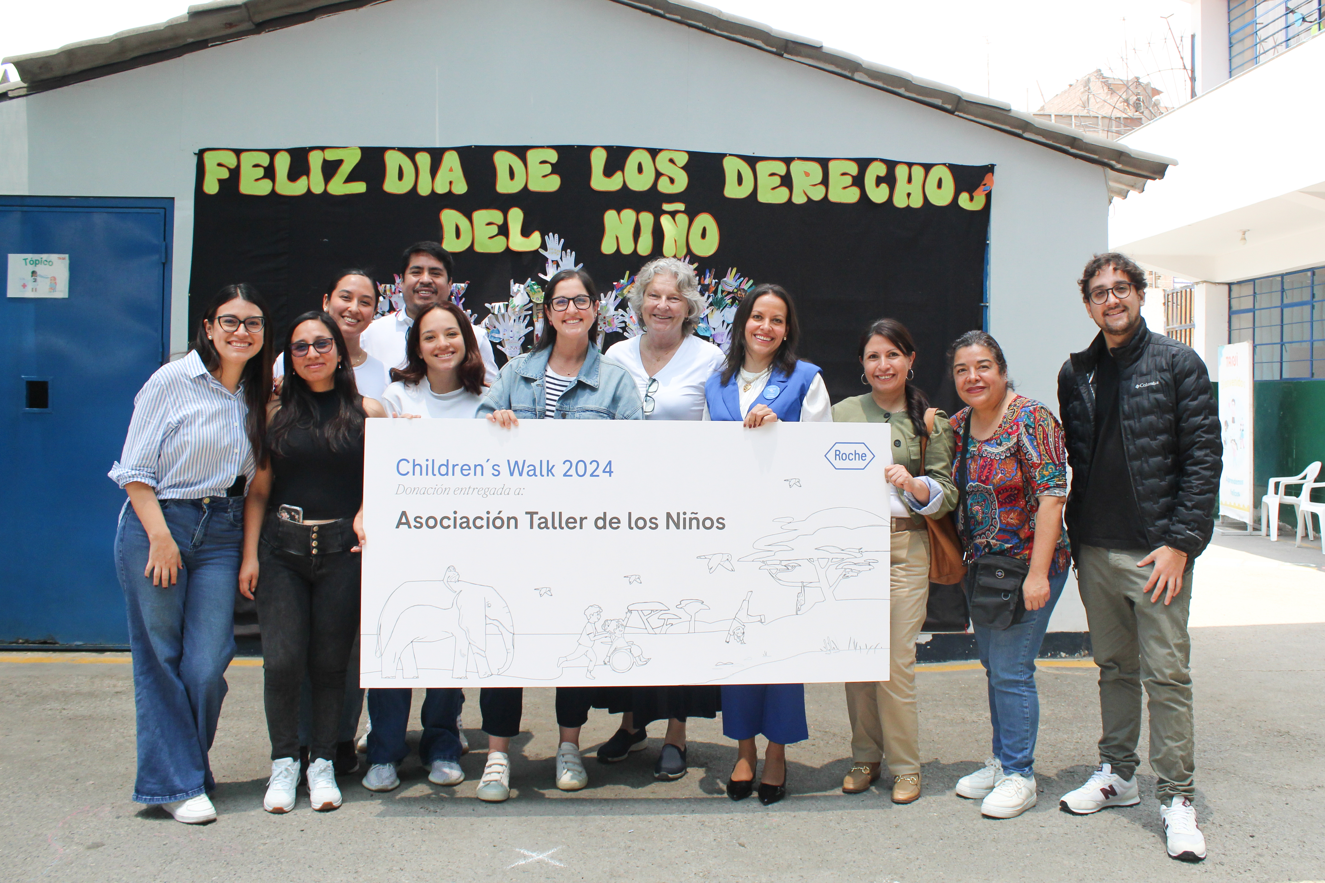 La marcha de niños: Roche impulsa el cambio en más de 70 países con fondos recaudados para proyectos infantiles