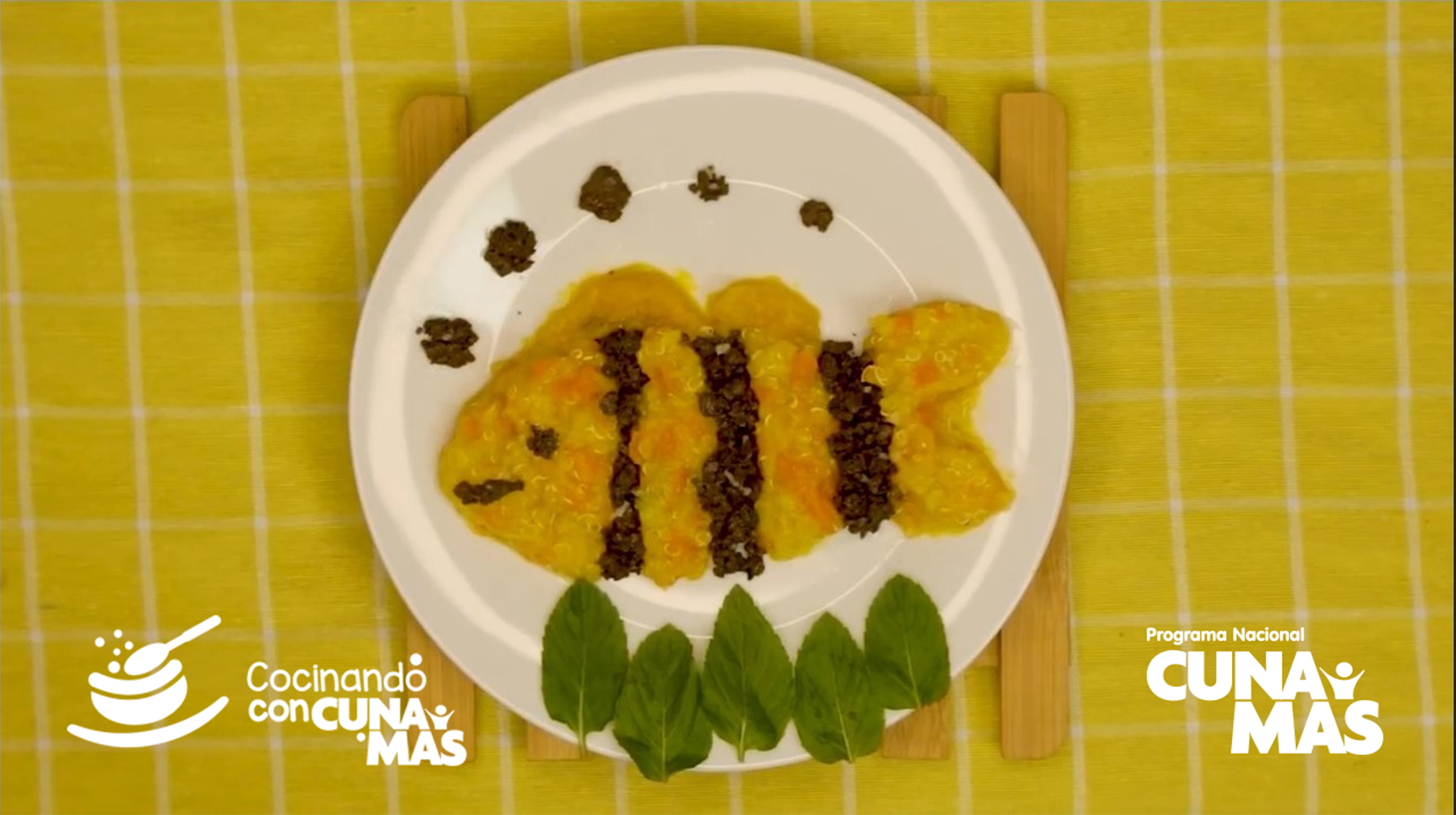 Cocinando con Cuna Más: aprende a preparar una papilla de quinua con verduras y sangrecita