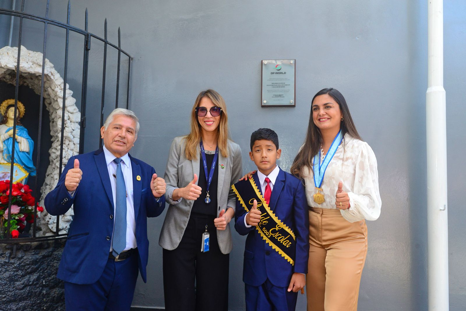 DP World inauguró modernas aulas digitales en beneficio de más de 300 niños del Callao