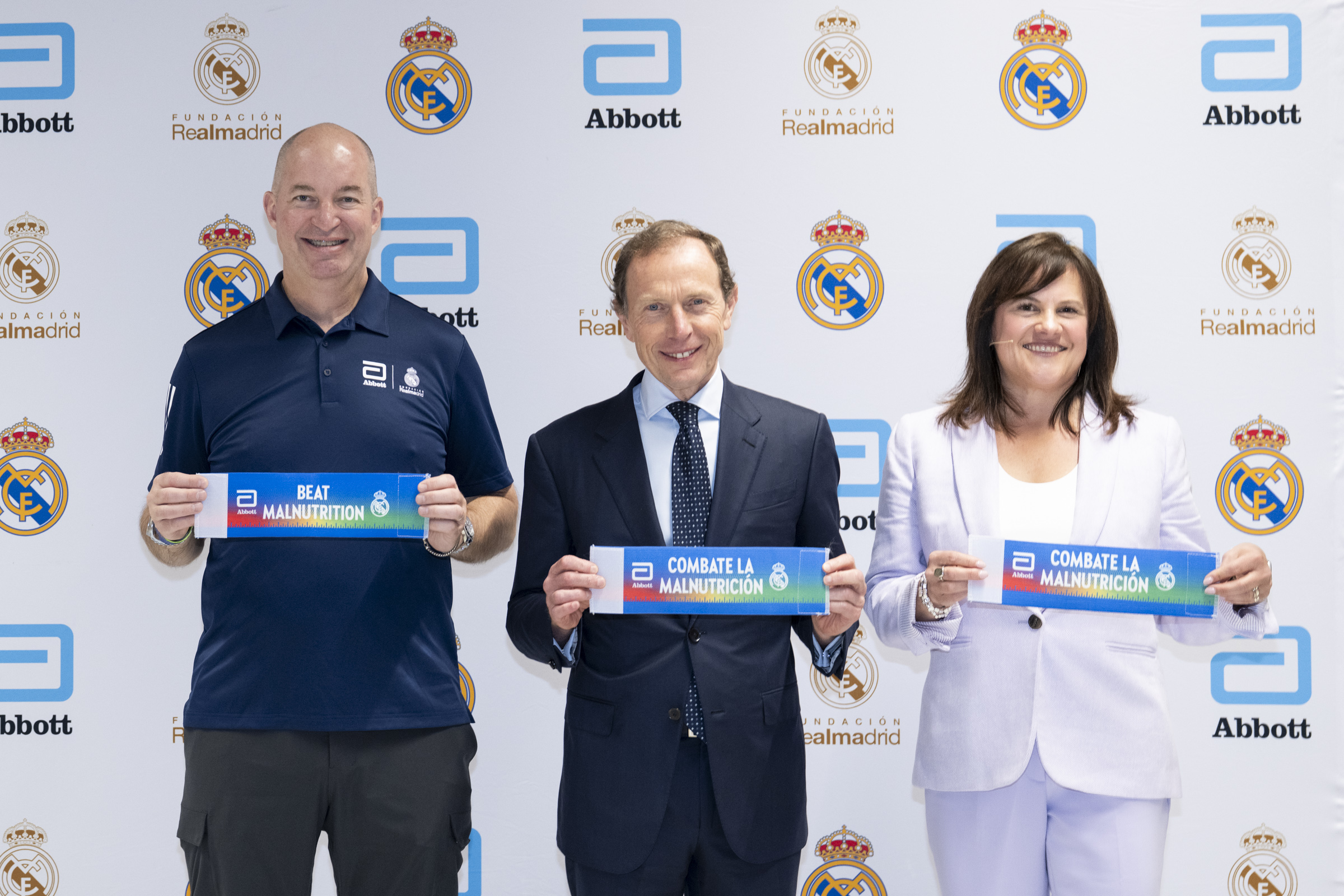 Abbott y Real Madrid impulsan campaña global para combatir la malnutrición infantil