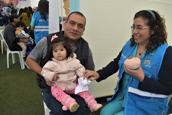 “Armada de Hierro” llegó al Callao para luchar contra la anemia infantil