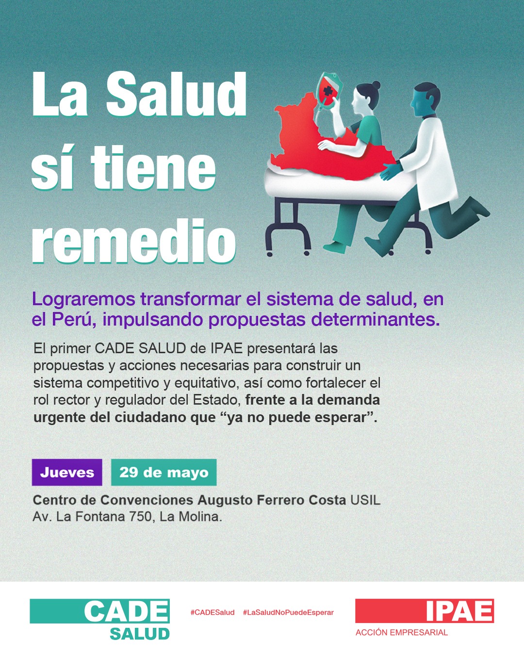 El sector privado reafirmará su compromiso con el primer nivel de atención en CADE Salud 2025