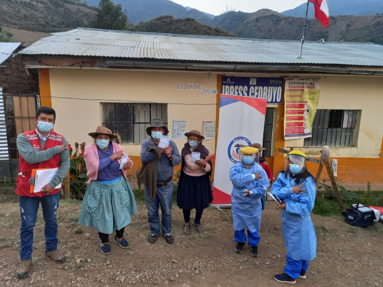 Más de 26 mil pobladores de comunidades rurales y nativas son vacunados contra la Covid- 19 en Tambos del Midis