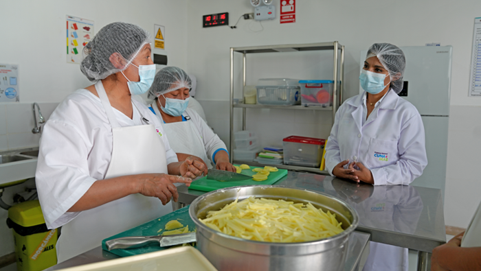 Midis: supervisan la atención oportuna y nivel nutricional en el CIAI “Niñitos de Nazareno” de Cuna Más en Arequipa
