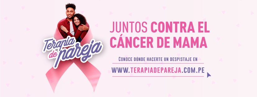 Lanzan campaña “Terapia de Pareja” para prevenir el cáncer mama en mujeres y hombres
