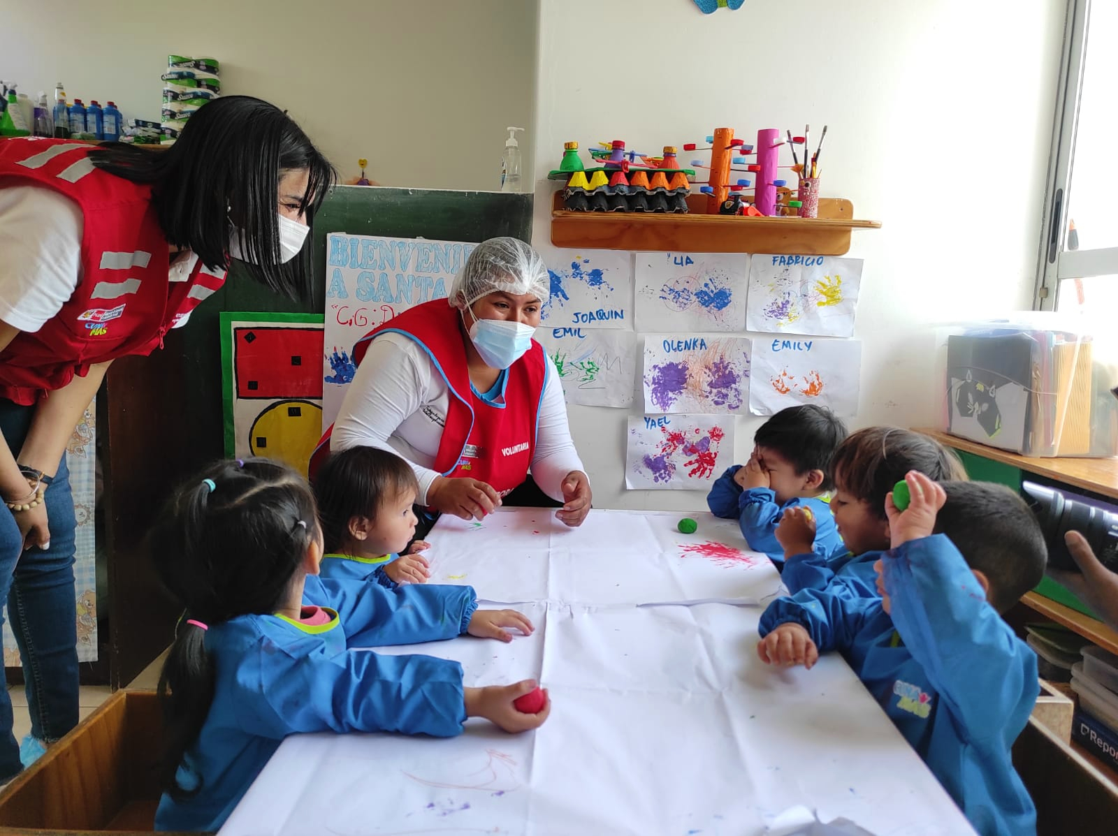 Chimbote: Cuna Más supervisa la atención brindada a las niñas y niños usuarios del centro infantil de atención integral Javier Heraud